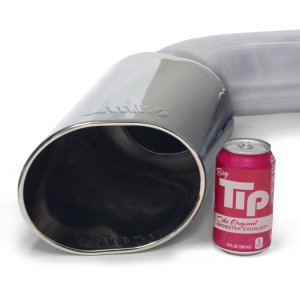 Ford F-450 Performance Exhaust - Single Exit - Banks Power - Monster Cat Back - Chrome - `17-`25